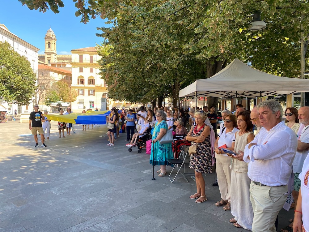 Manifestazione Ucraina a piazza Roma